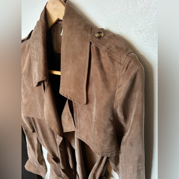 Anthropologie Moth Carrie Trench Coat - Picture 7 of 8